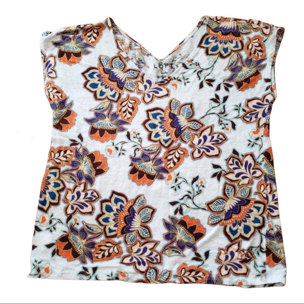 Cropped sleeveless blouse